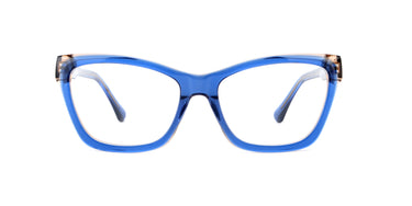 Women Vista Eyeglasses: Miedema -Blue - SpaceSMART Eye Clinic (Front View)